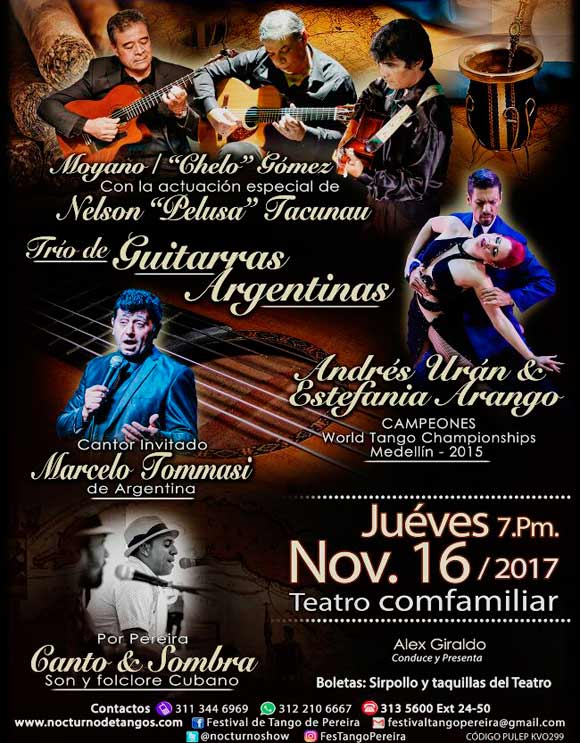 nocturno show afiche
